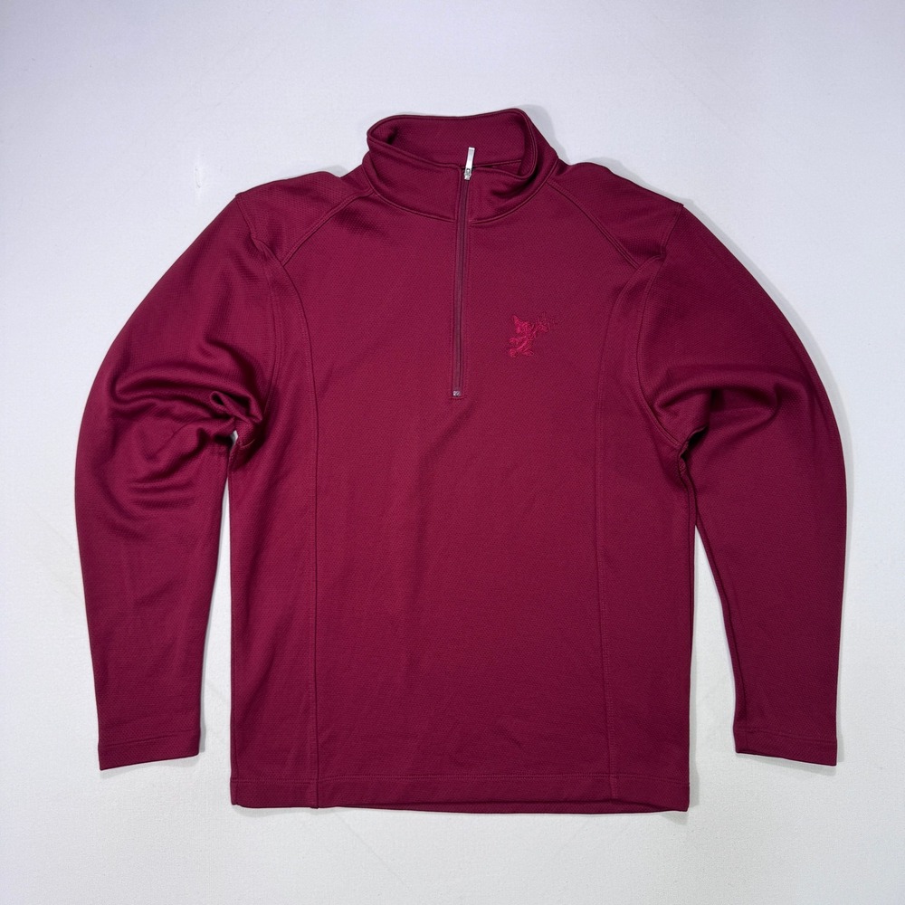 Nike Golf Disney Imagineering Sorcerer Mickey 1/4 Zip Pullover Mens Small Maroon